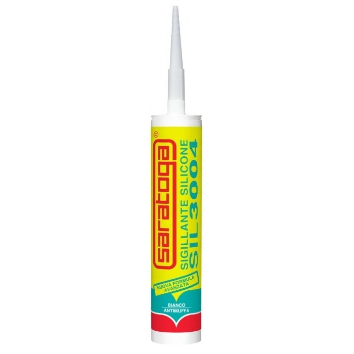 Saratoga SILICONE SIL 3004 280ML BIANCO ANTIMUFFA