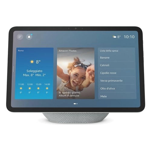 Assistente vocale amazon b0dtqdpw1x echo show 11 newest glacier white