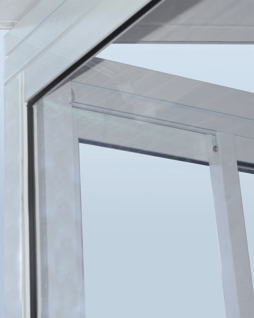 Pergola Chiusa in Alluminio San Remo 3X5.6 m Bianco