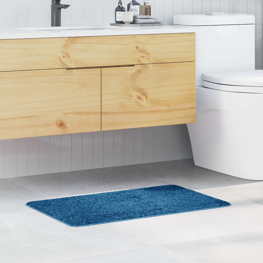 Tappetino da bagno antiscivolo Blu 50 x 80 cm PP 4019833