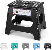 Scaffale da lavoro pieghevole - leggero e resistente - nero - 28cm