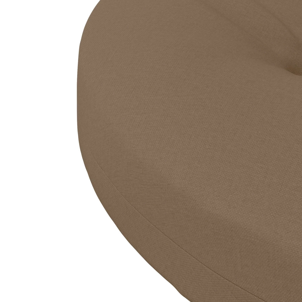 Cuscini per Sedia in 4 Pezzi 4 pz 100% Poliestere Tortora 945283