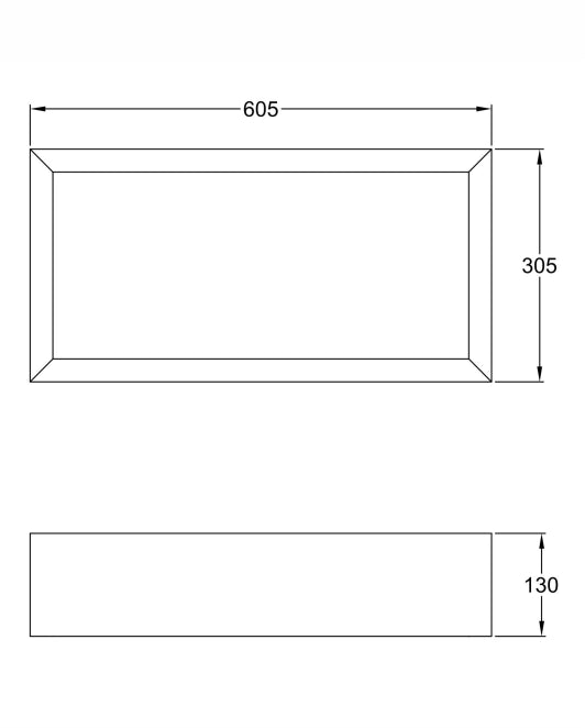 Lampada da parete Window 35W LED 3000K in Metallo e Legno finitura Quercia - Design Moderno ed Elegante per Illuminazione Interna 60.5cm