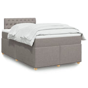 Giroletto a Molle con Materasso Tortora 120x200 cm in Tessuto 3288958