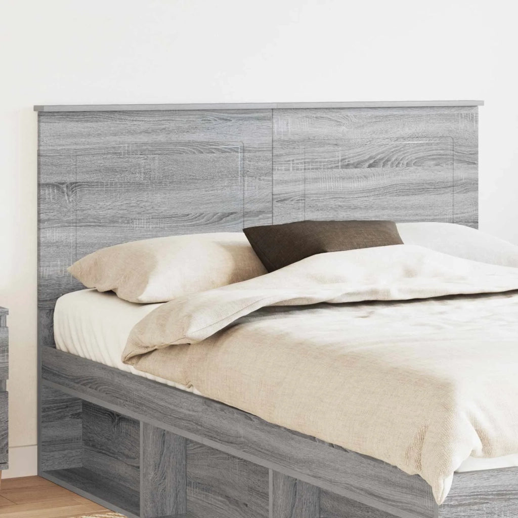 Testiera | Testata Sonoma grigia 100 cm Legno ingegnerizzato
