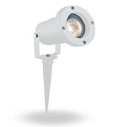 Trade Shop - Faretto Con Picchetto Per Esterno Giardino Con Staffa Parete Proiettore Es12-b -