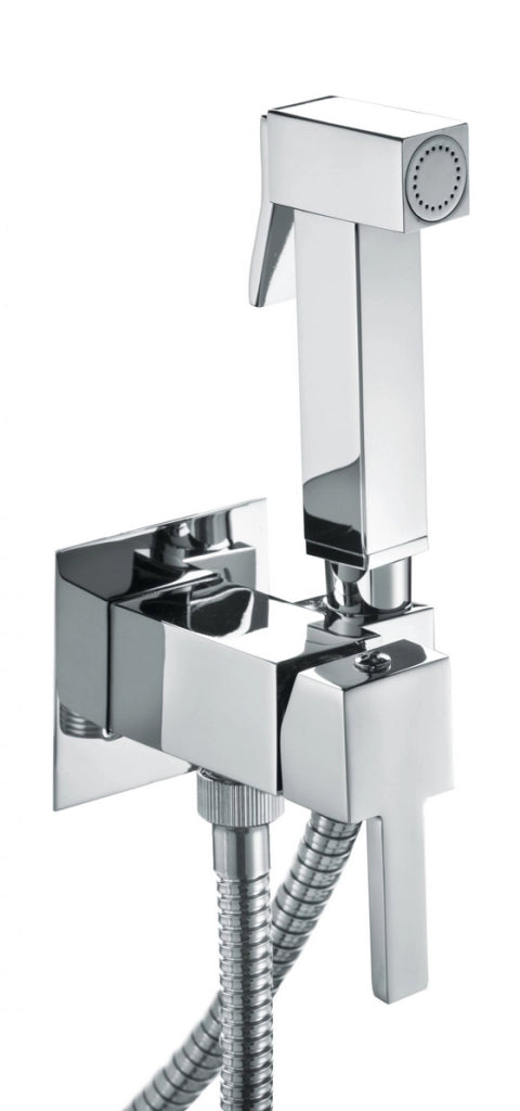 Kit per wc quadrato con miscelatore