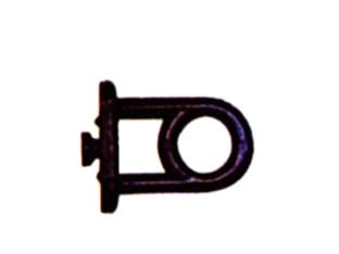 GANCIO PER GIRAVITE- - mm.38 - 100 pezzi