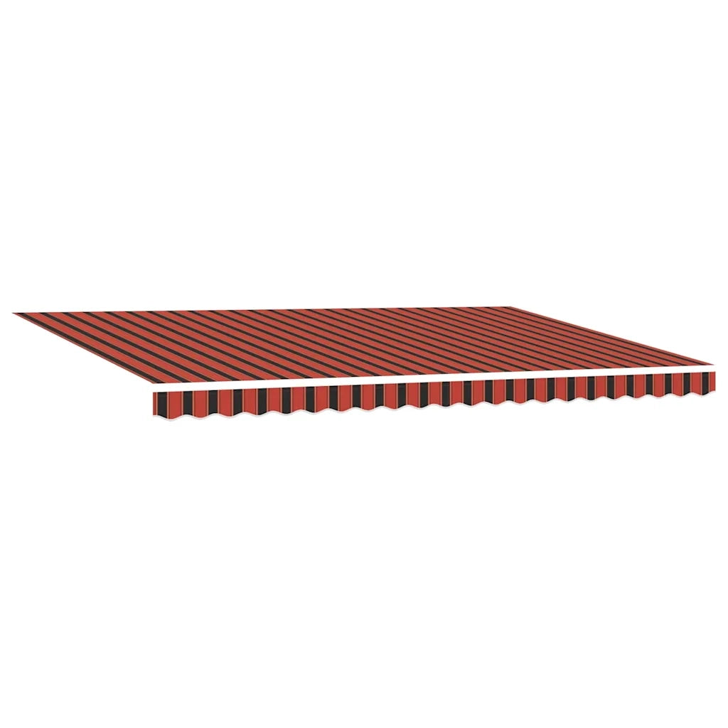Tenda da Sole Arancione e Marrone 500 x 300 x 165 cm 3331232