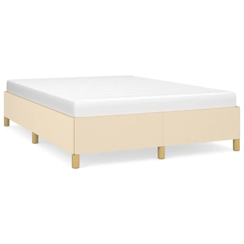 Giroletto senza Materasso Crema 140x190 cm in Tessuto 347162