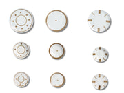 Set 18 pezzi fantasia mista mix match strisce