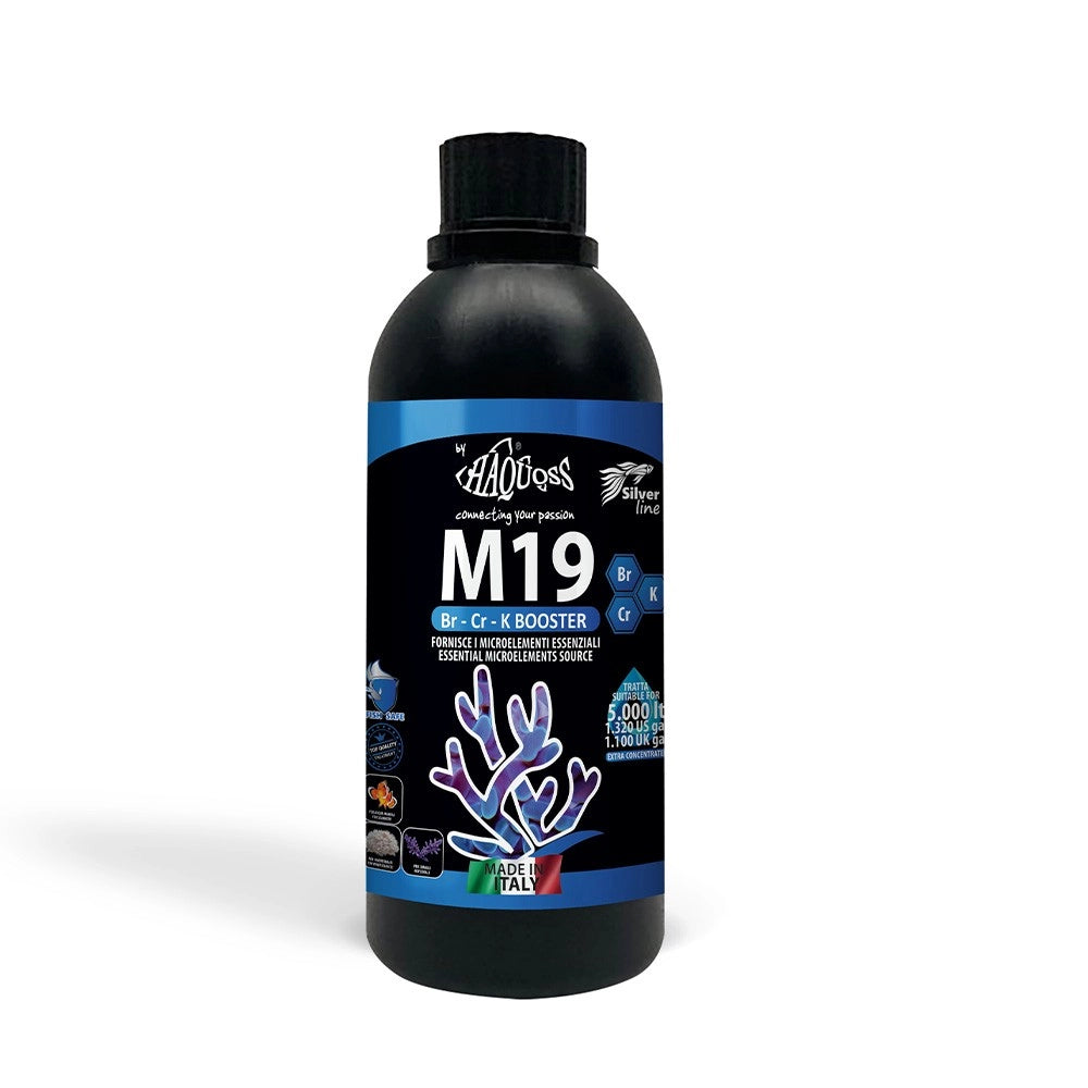 Haquoss M19 Br-Cr-K Booster 250ml - microelementi essenziali per marino
