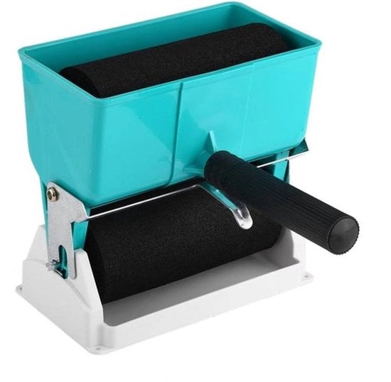 Applicatore di Limo a Rullo - Pratico - 15 cm - Operai del Legno - Lavorazione del Legno - Portatile - Efficiente - Adatto per Fai da Te - Blu - 180 Ml/320 Ml.
