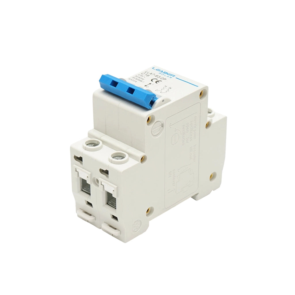 Interruttore automatico tipo 2P-16A-415VAC Leader
