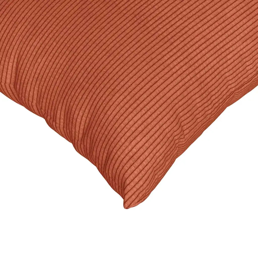 Cuscini da Divano 2 pz-Set di 2 Cuscini per Sofa Rosso Arancio 60 x 60 cm