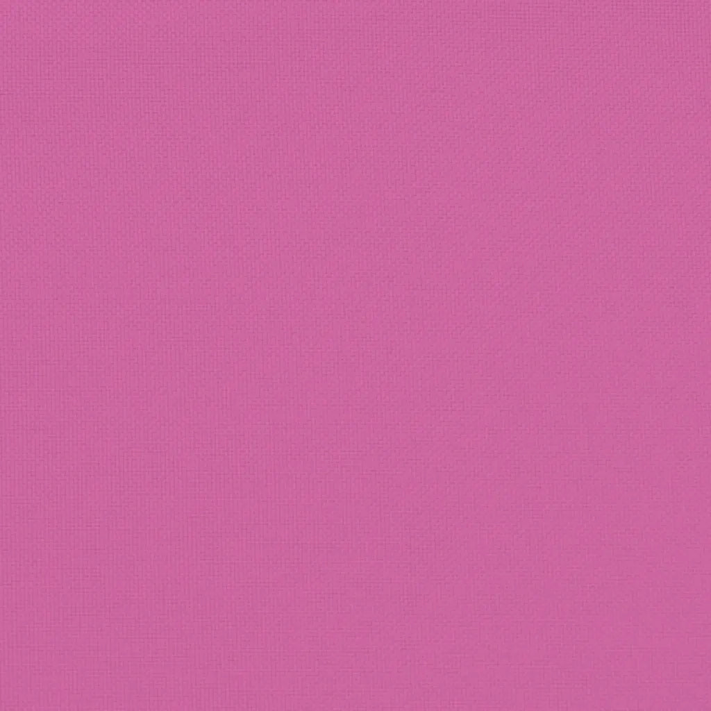 Cuscini per Sedia con Schienale Basso 2 pz Rosa in Tessuto 361334