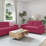 Set di divani 2 pcs Rosso vino 221 x 78 x 80 cm Velluto 3324725