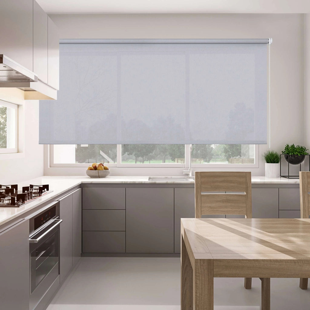 Tenda a Rullo Screen resistente e isolamento termico Grigio 105x180 cm