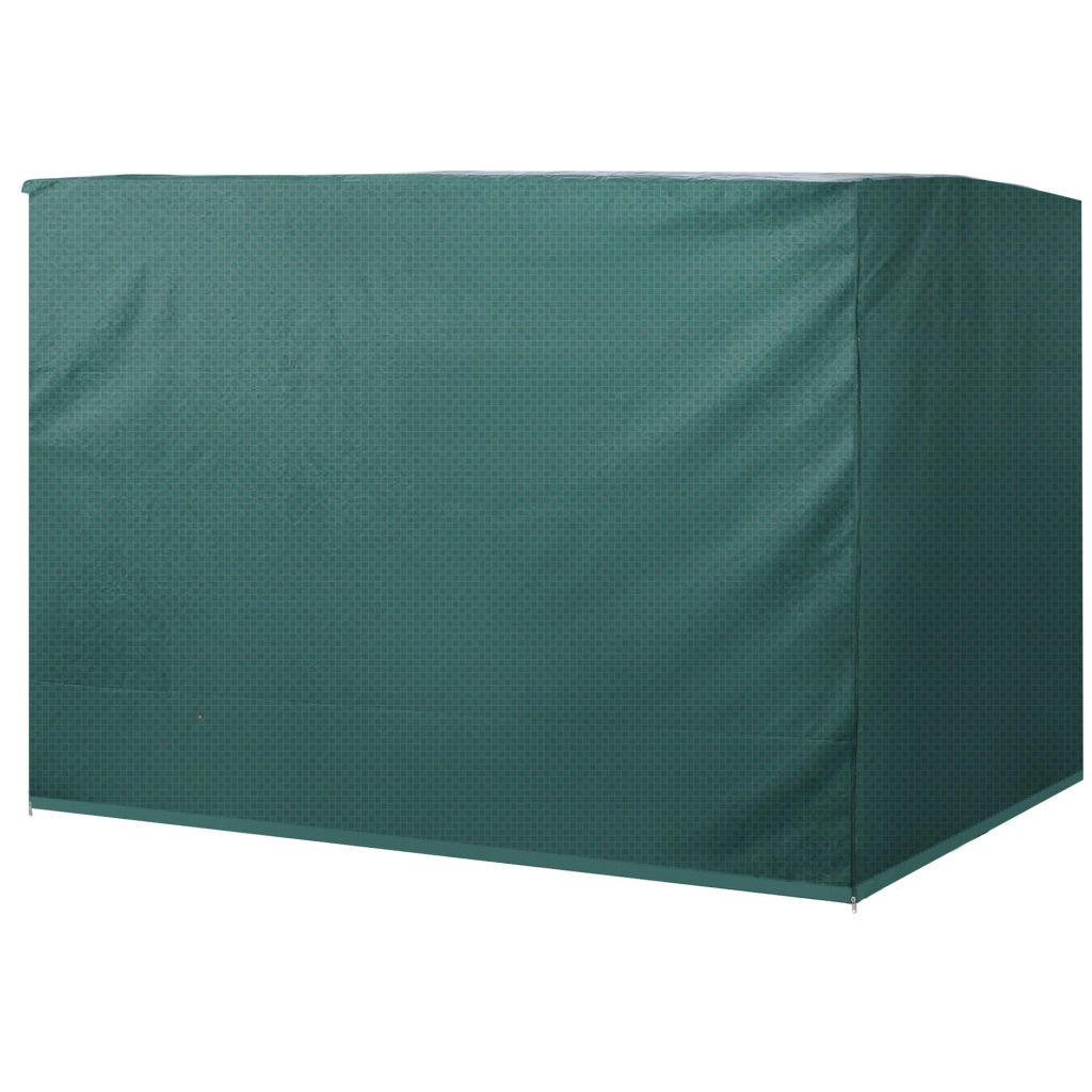 Copertura per Dondolo da Giardino 3 Posti ¨C Xylo ¨C Impermeabile Verde 215x155x150cm