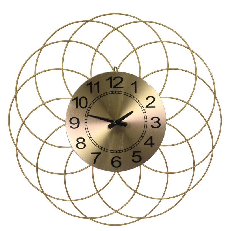 Orologio metallo oro cm ø53,3x3,8