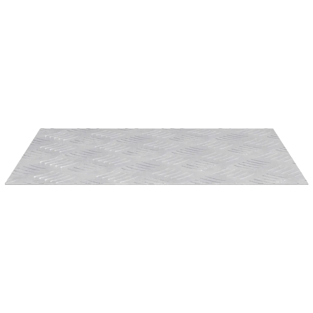 Gradini per Scale 4 pz | Tappetini per scale autoadesivi Argento 50 x 40 cm Alluminio