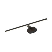 Applique specchio nera minimal 60cm LED 11W 3000K Prado