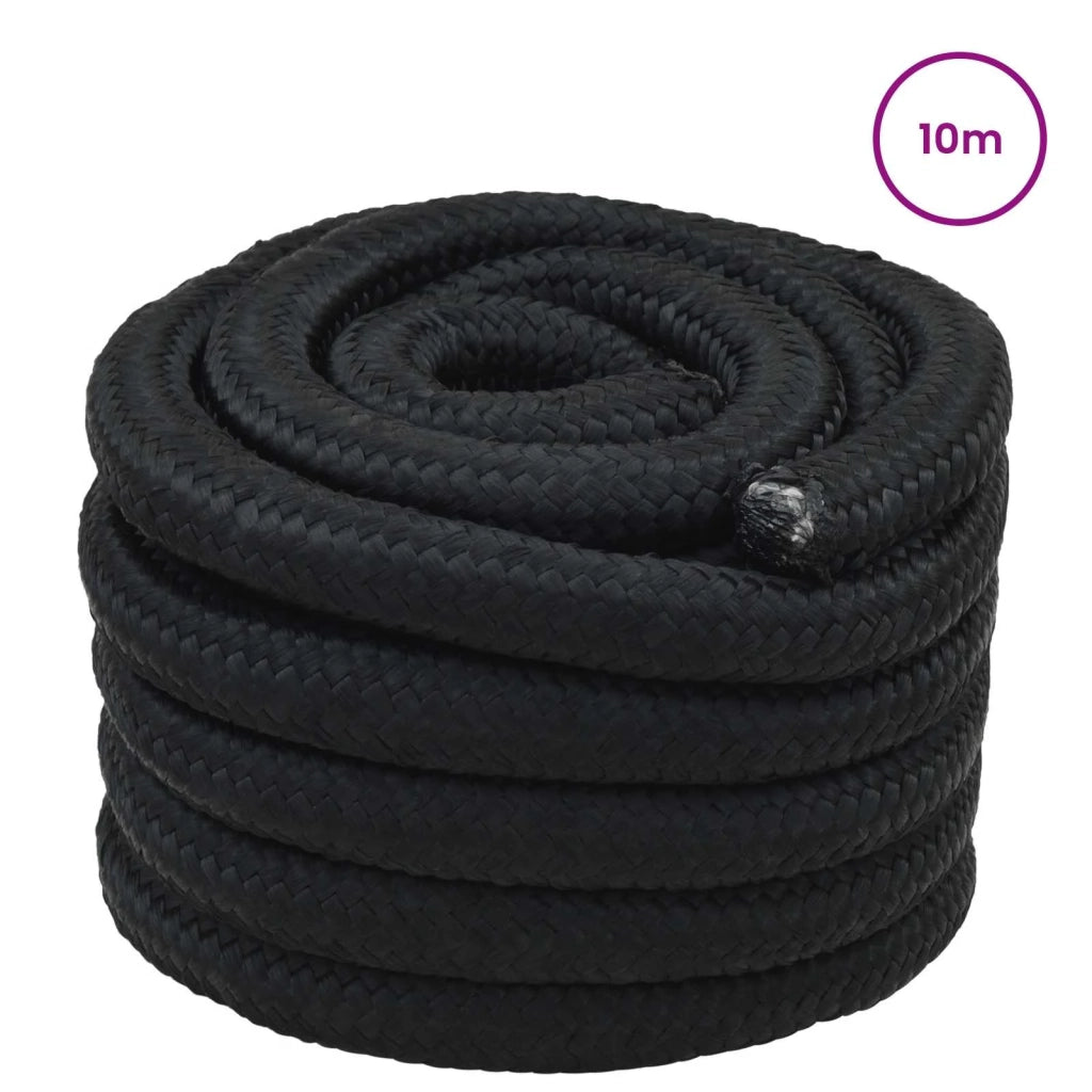 Corda | Fune da Barca 10 m 3 Nero PP