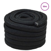 Corda | Fune da Barca 10 m 3 Nero PP