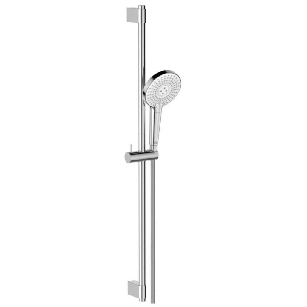 Saliscendi idealrain ideal standard 3 getti color cromo lucido