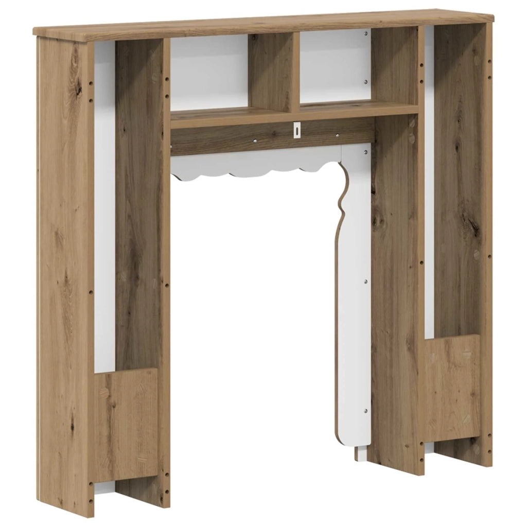 Cornice per camino Rovere Artigianale 93 x 20 x 89 cm 8006632
