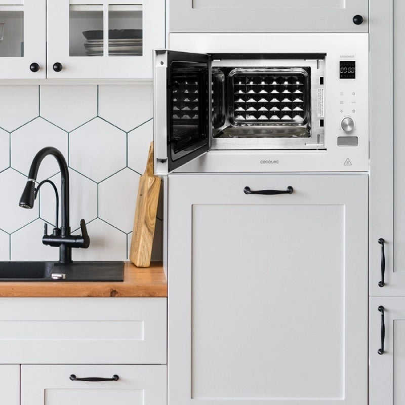 CECOTEC 01384 - Microonde a incasso GrandHeat 2090 Built-In Touch White