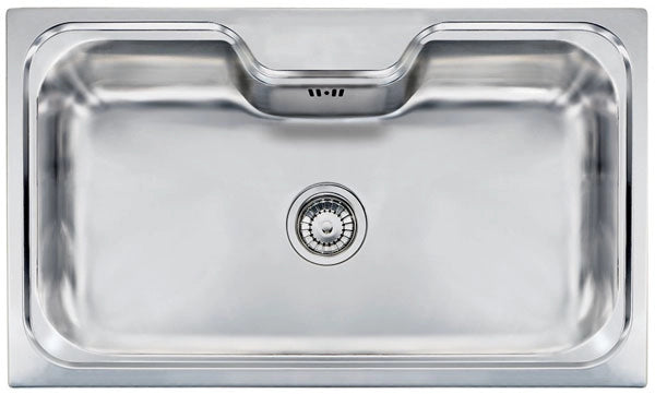 Lavello EUREKA UNICO 86x51 1 vasca ACCIAIO INOX 011743.X1.01.2018
