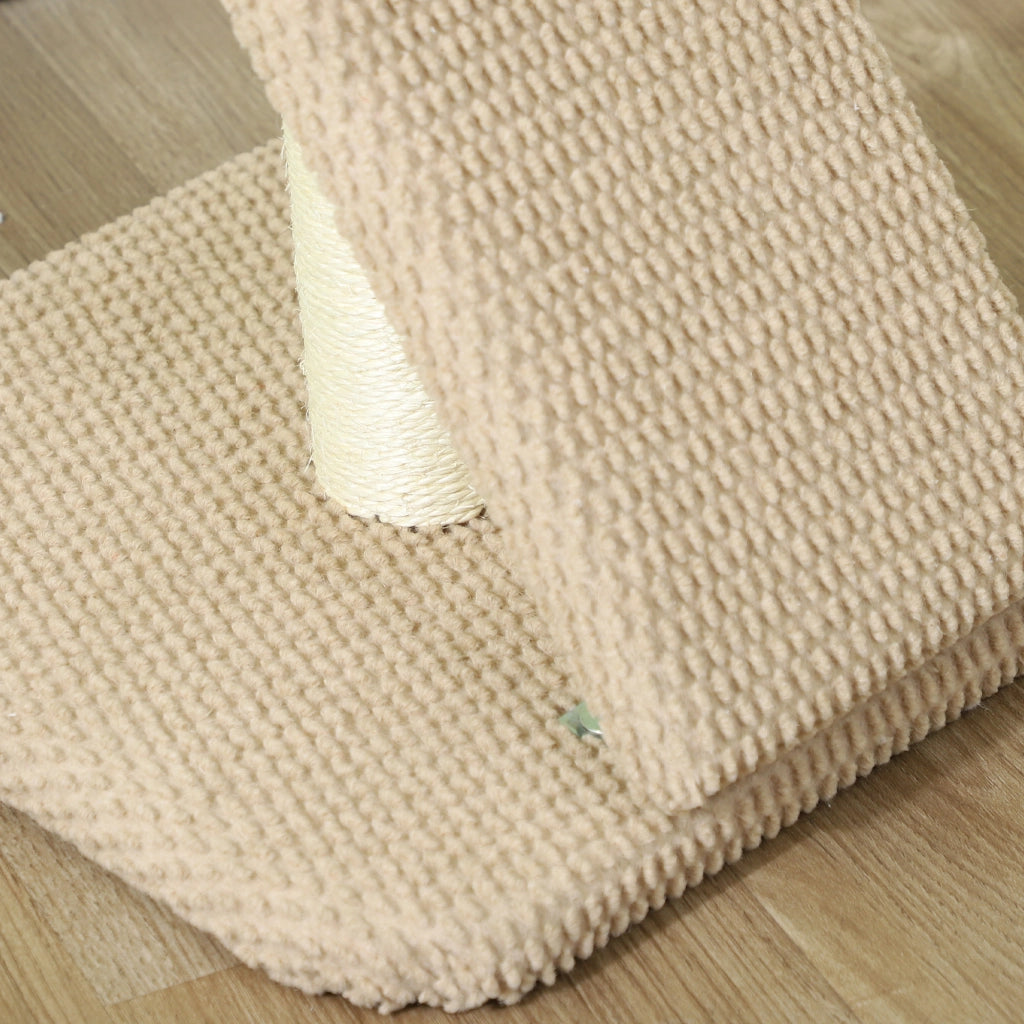 Tiragraffi per Gatti con Palla e Struttura in Sisal ¨C Minimal ¨C Marrone Chiaro 54 cm