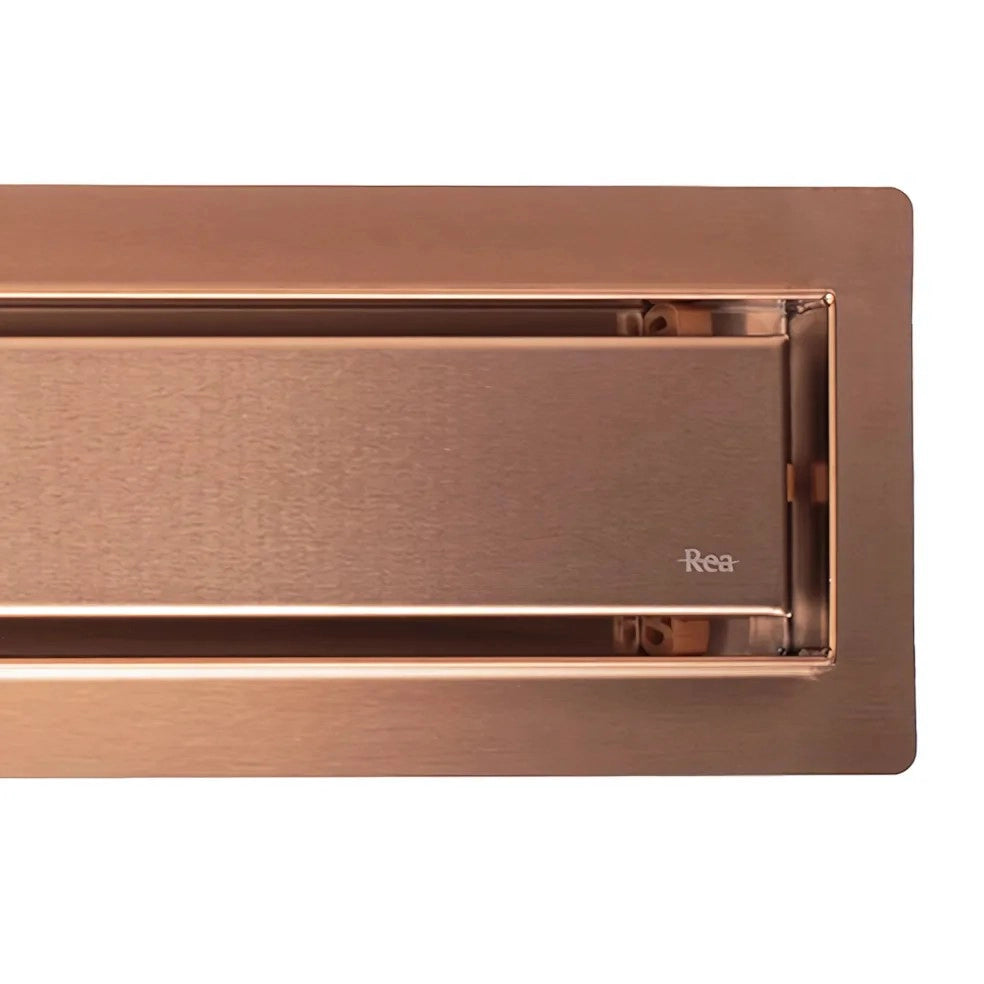 Scarico Lineare Neox Brush Copper 70