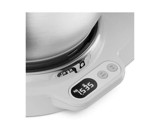 Kenwood KVL65.001WH Titanium Chef Baker XL Lite Impastatrice Planetaria 1200W ciotola 7L bilancia integrata 6 velocita' colore Bianco