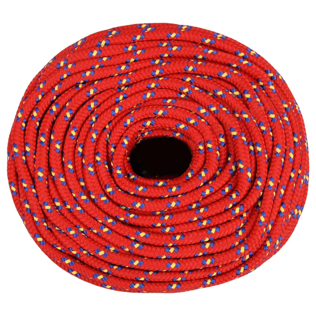 Corda per barca Rossa 8 mm 250 m in Polipropilene 152398