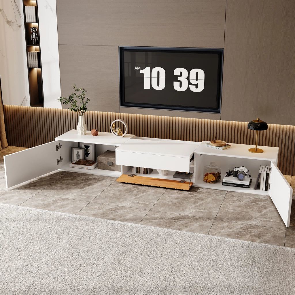 Mobile TV- design unico- supporta proiettore- 180x34x30 cm