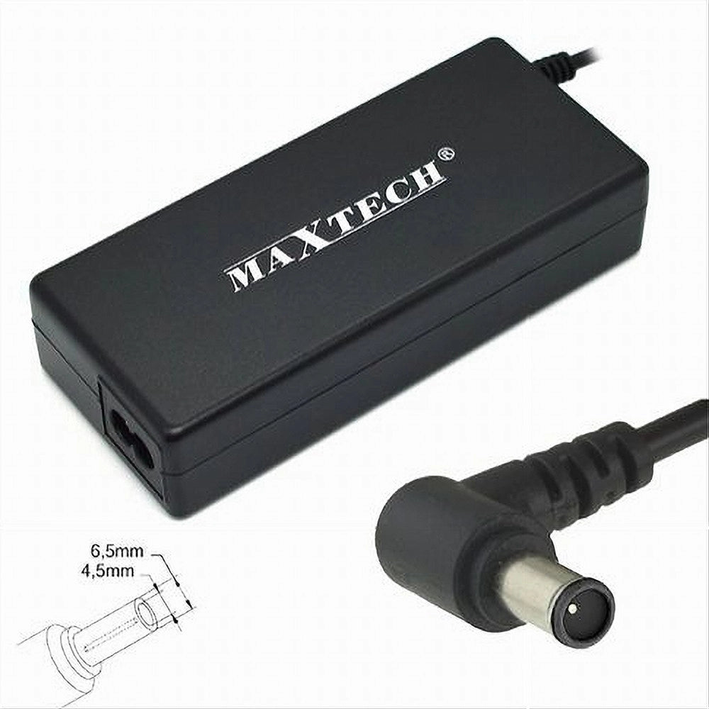 Trade Shop - Caricabatteria Notebook Pc Sony Alimentatore Batteria Ricambio 19,5v Maxtech Pc-ca002 -