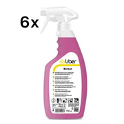 Netsan 6 Pezzi x 750 ml, Spray Multiuso Neutro Pulisce e Sgrassa Veloce HACCP | Liber