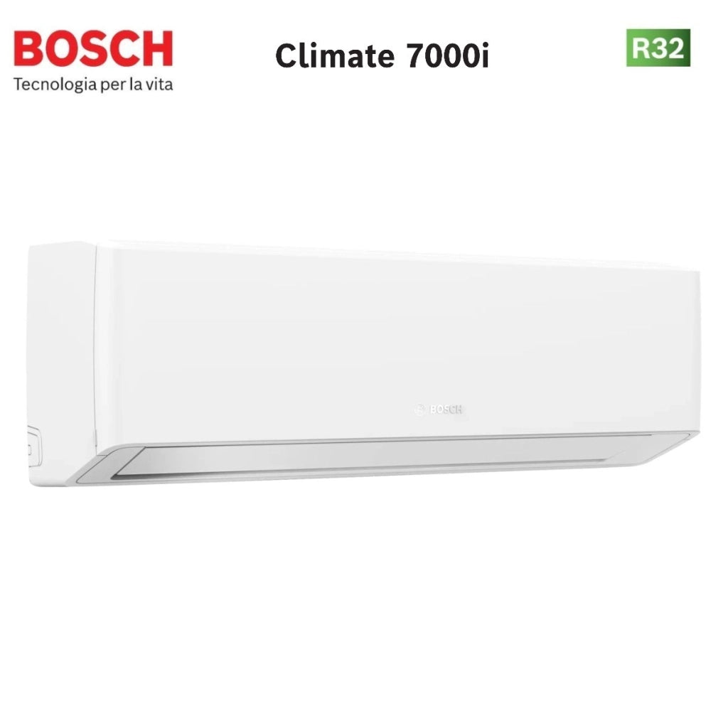 Condizionatore Penta Split Bosch CLIMATE 7000i WHITE 9+9+9+12+12 con 5000M 105/4 E R-32 Wi-Fi Integrato
