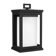Applique esterna moderna nera E27 60W Roscoe Feiss