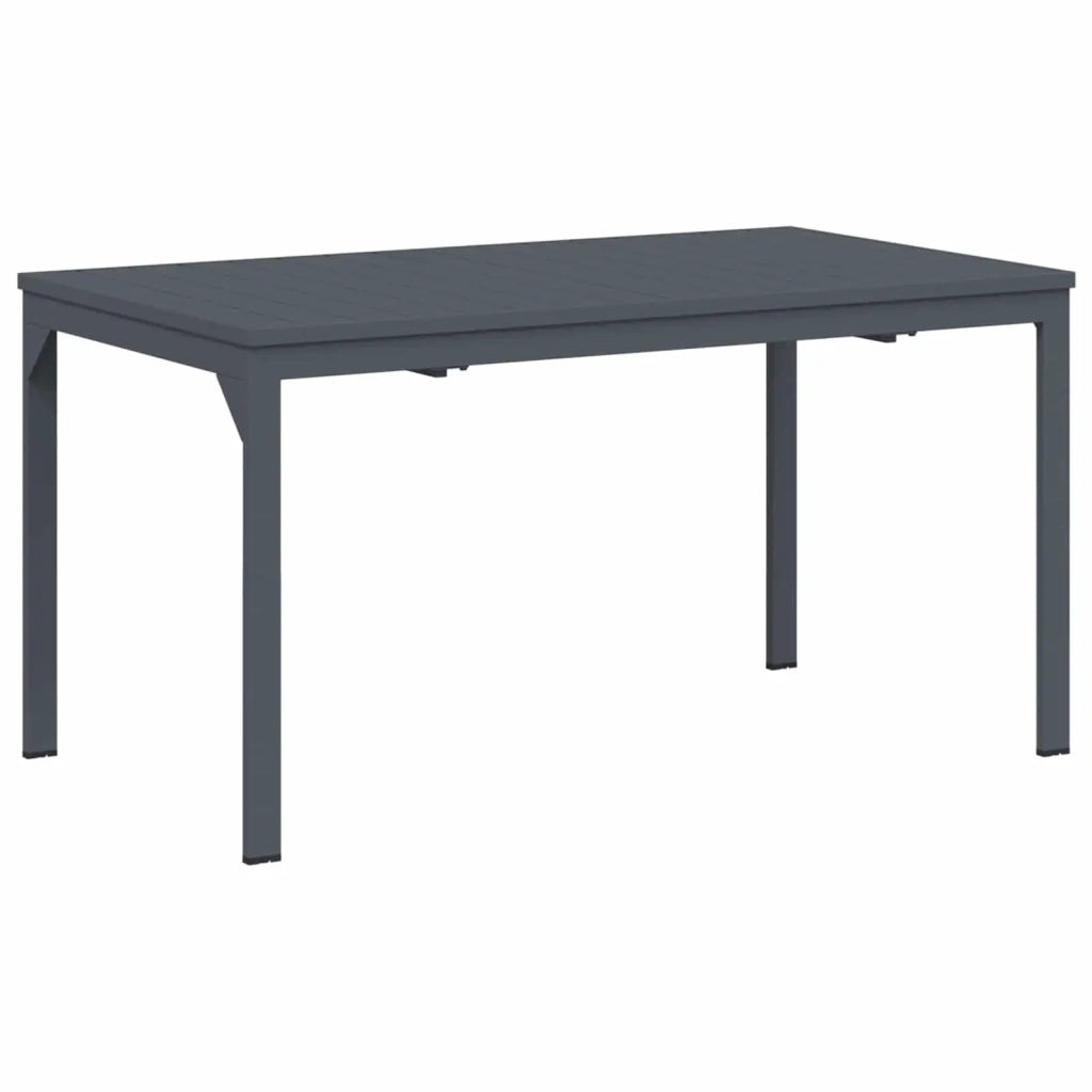 Set da Pranzo per Giardino 11 pcs Antracite
