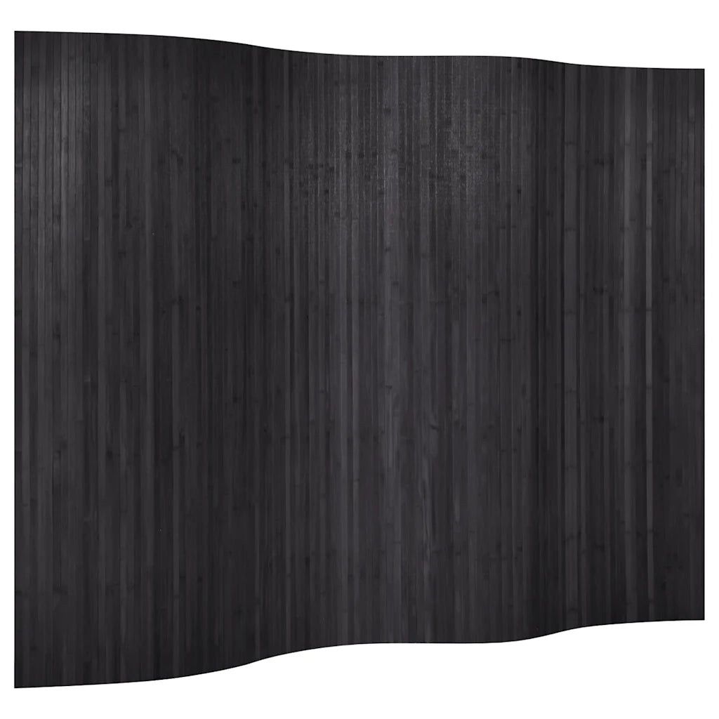Divisorio per Stanza in Bambù Grigio Larghezza 250 cm Altezza 165 cm 244611
