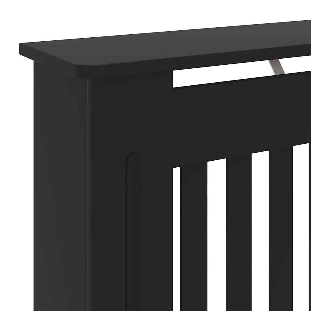 Copertura per radiatori Nero 78 x 19 x 81,5cm Legno multistrato 3403242