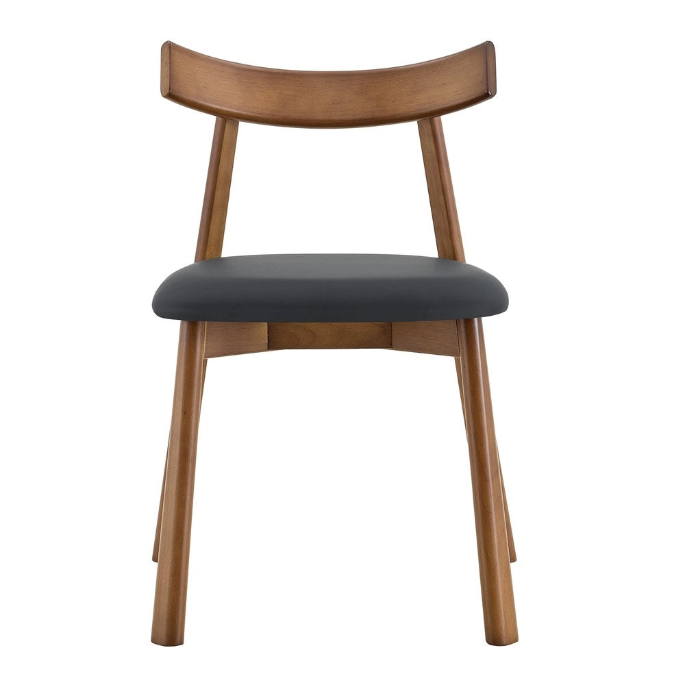 Sedie da Pranzo Set 2 Pezzi con Schienale Ergonomico ¨C MINIMAL ¨C Legno, Imbottite