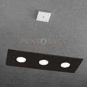 PATH SOSPENSIONE 3 LUCI MARRONE 1141-S3 R-MA
