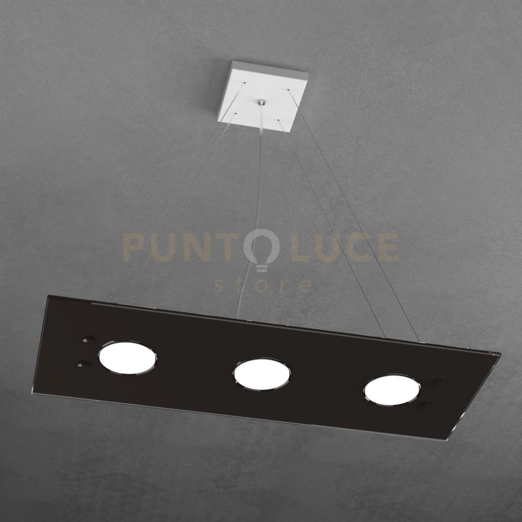 PATH SOSPENSIONE 3 LUCI MARRONE 1141-S3 R-MA