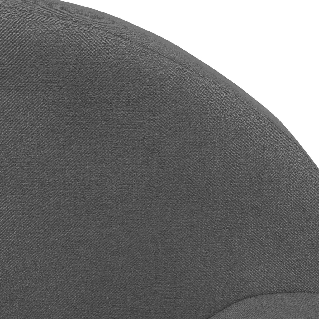 Divano per Bambini a 2 Posti-Sofa-Divanetto Antracite in Morbido Peluche 497667