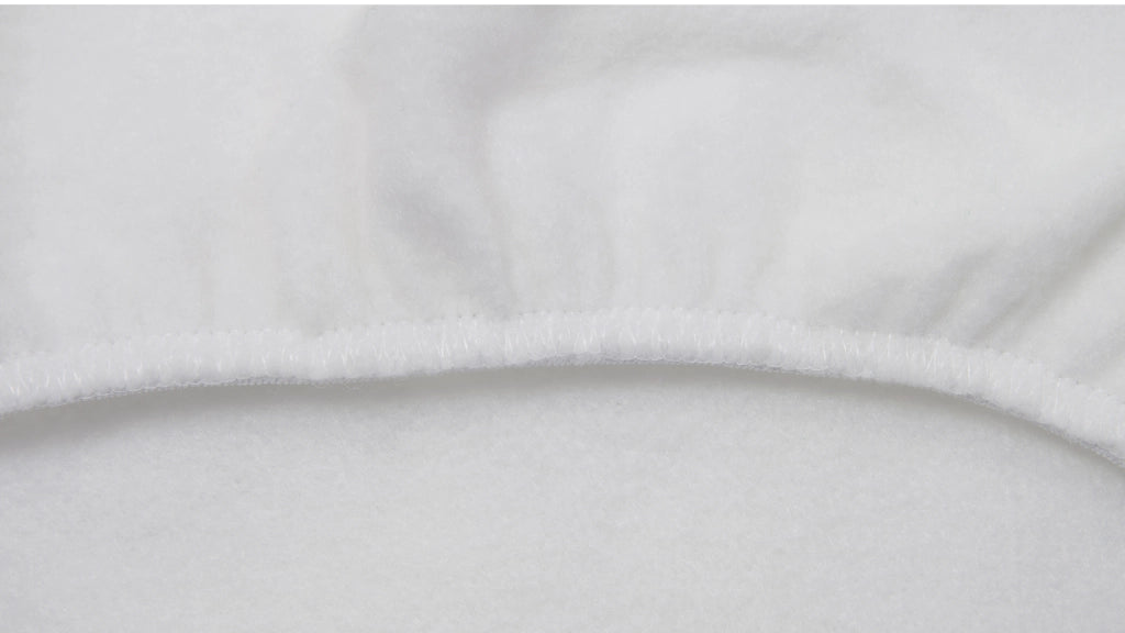 Copritavolo Mollettone SalvaTavolo SottoTovaglia Protezione Macchie Feltro Bianco Elastico Sul Bordo Made In Italy - 90x160 - Bianco