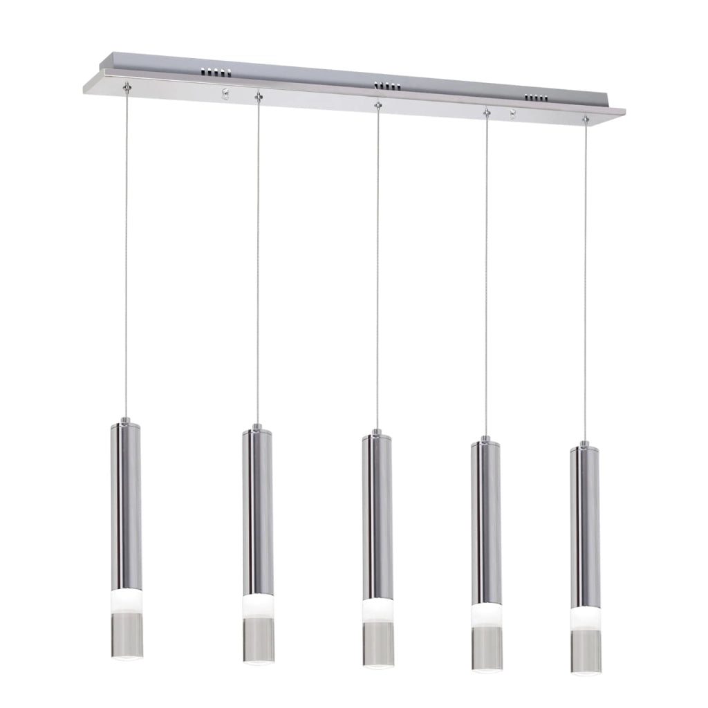 Lampada sospensione Milagro Ice ML323 LED 25W cromo